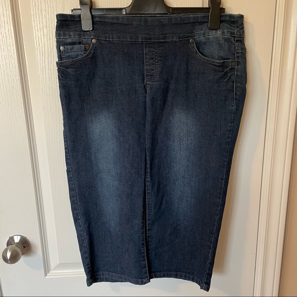 🌺 Premium denim capris. Size 30.
